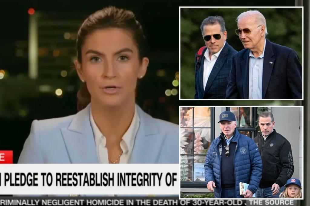 CNN's Kaitlan Collins calls Hunter Biden pardon a 'political time bomb' that left Democrats in 'explosion range'