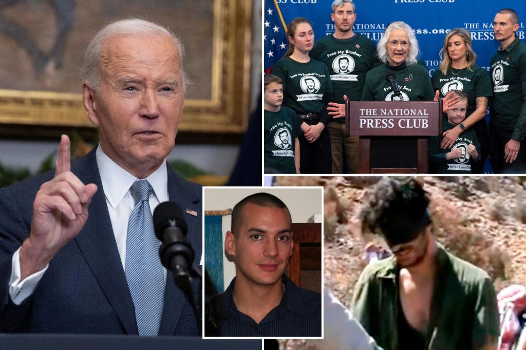 US believes journalist Austin Tice is alive after going missing in Syria in 2012, Biden says